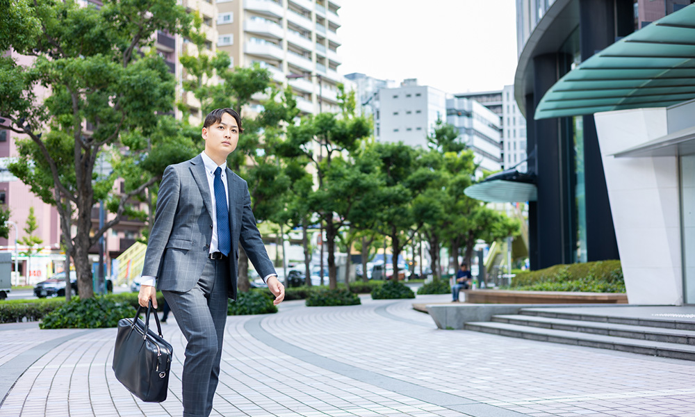 午後の業務スタート、お客様訪問